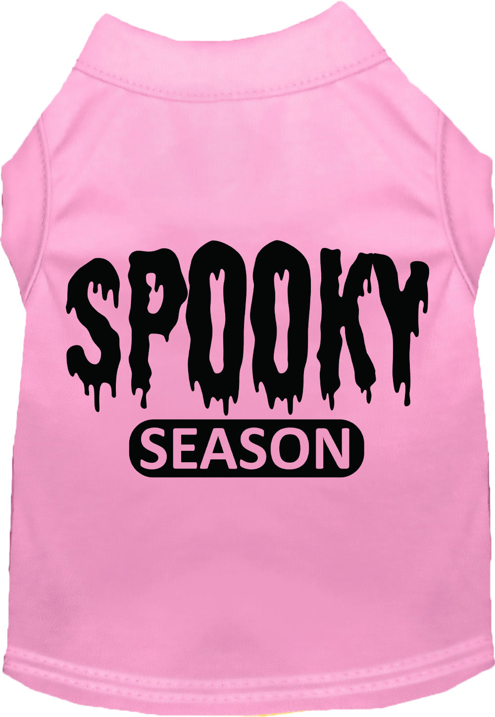 Light pink spooky season pet shirt