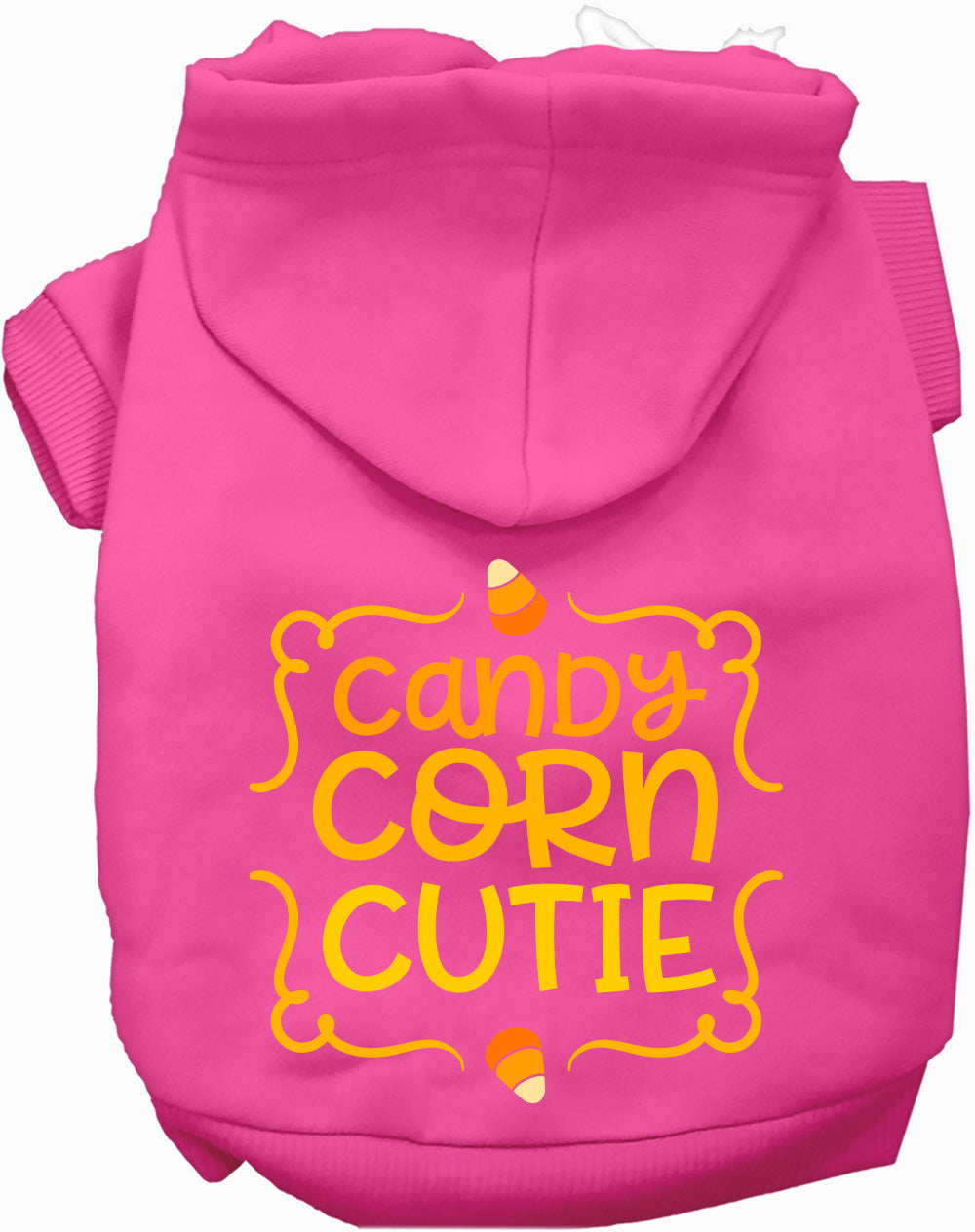 Pink Candy Corn Cutie Pet Hoodie