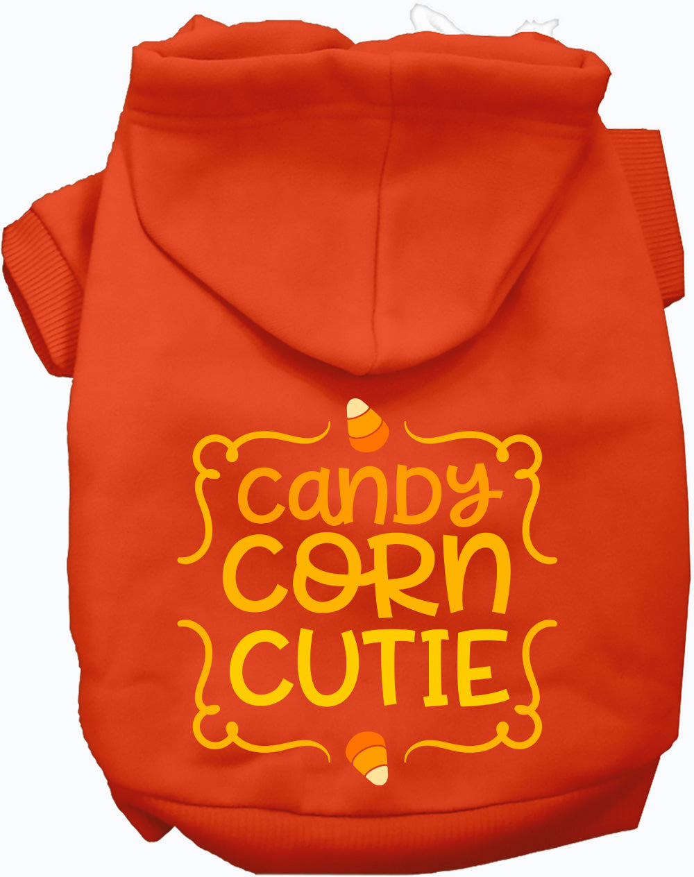Orange Candy Corn Cutie Pet Hoodie