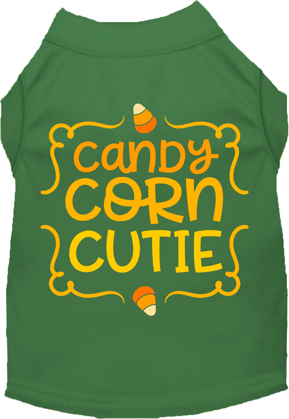 Green Candy Corn Cutie pet shirt