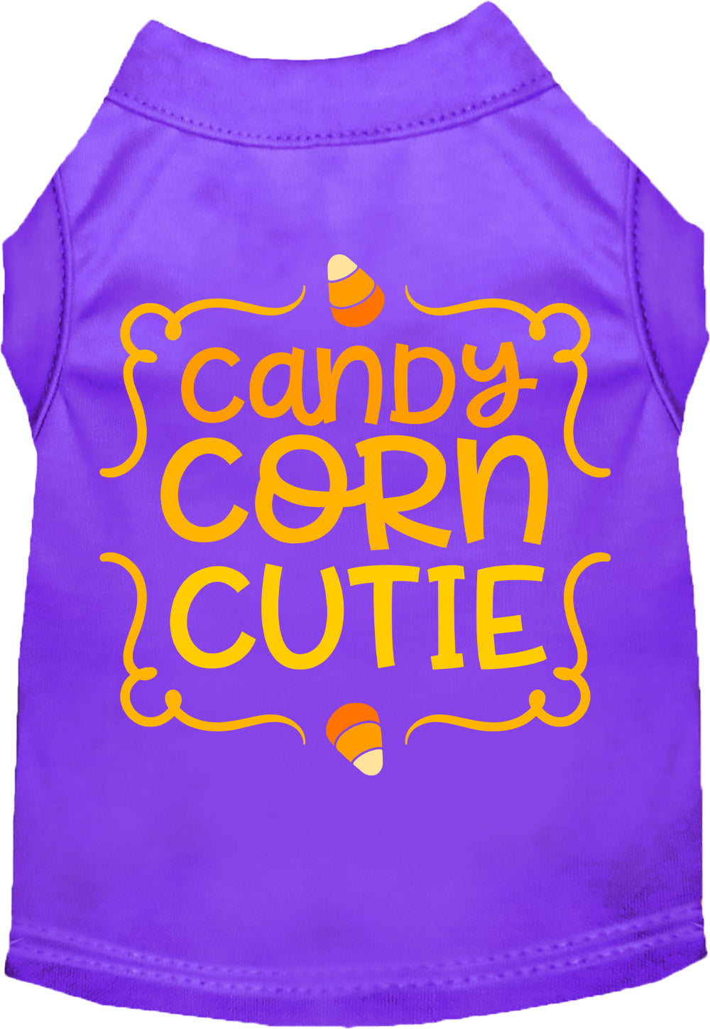 Purple Candy Corn Cutie pet shirt