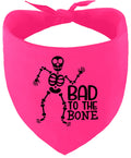 Bad to the Bone Pet Bandana