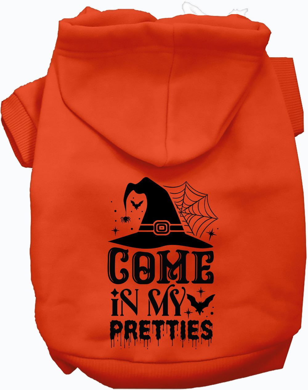 Orange Come In My Pretties pet hoodie