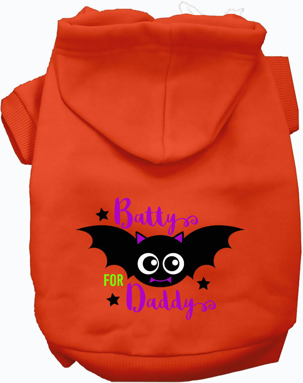 Batty for Daddy Halloween Pet Hoodie
