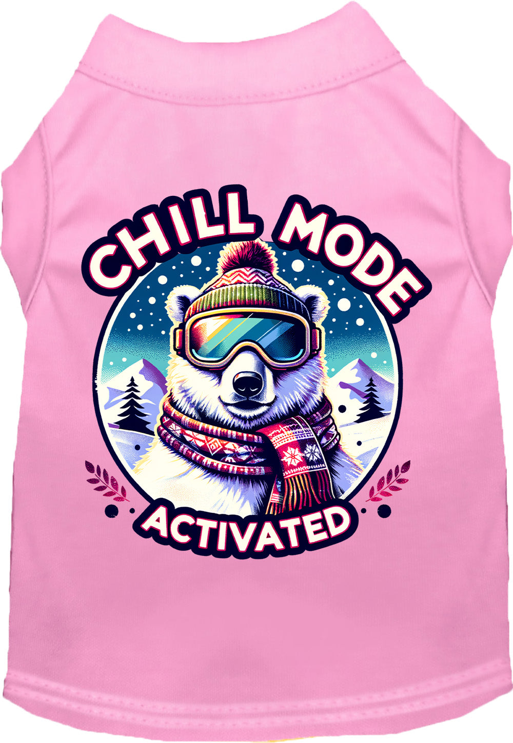 Pink Chill Mode Activated Pet Shirt