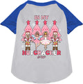 Blue Nutcracker Era Pet Raglan Shirt