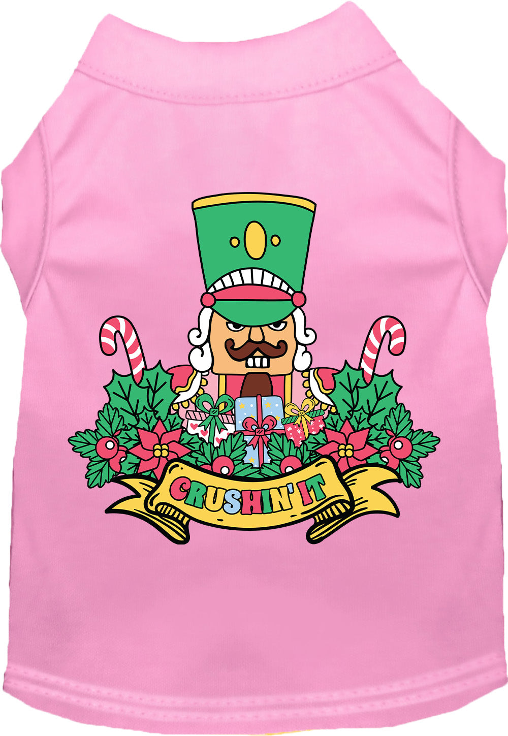 Light Pink Crushin' It Nutcracker Style Pet Shirt