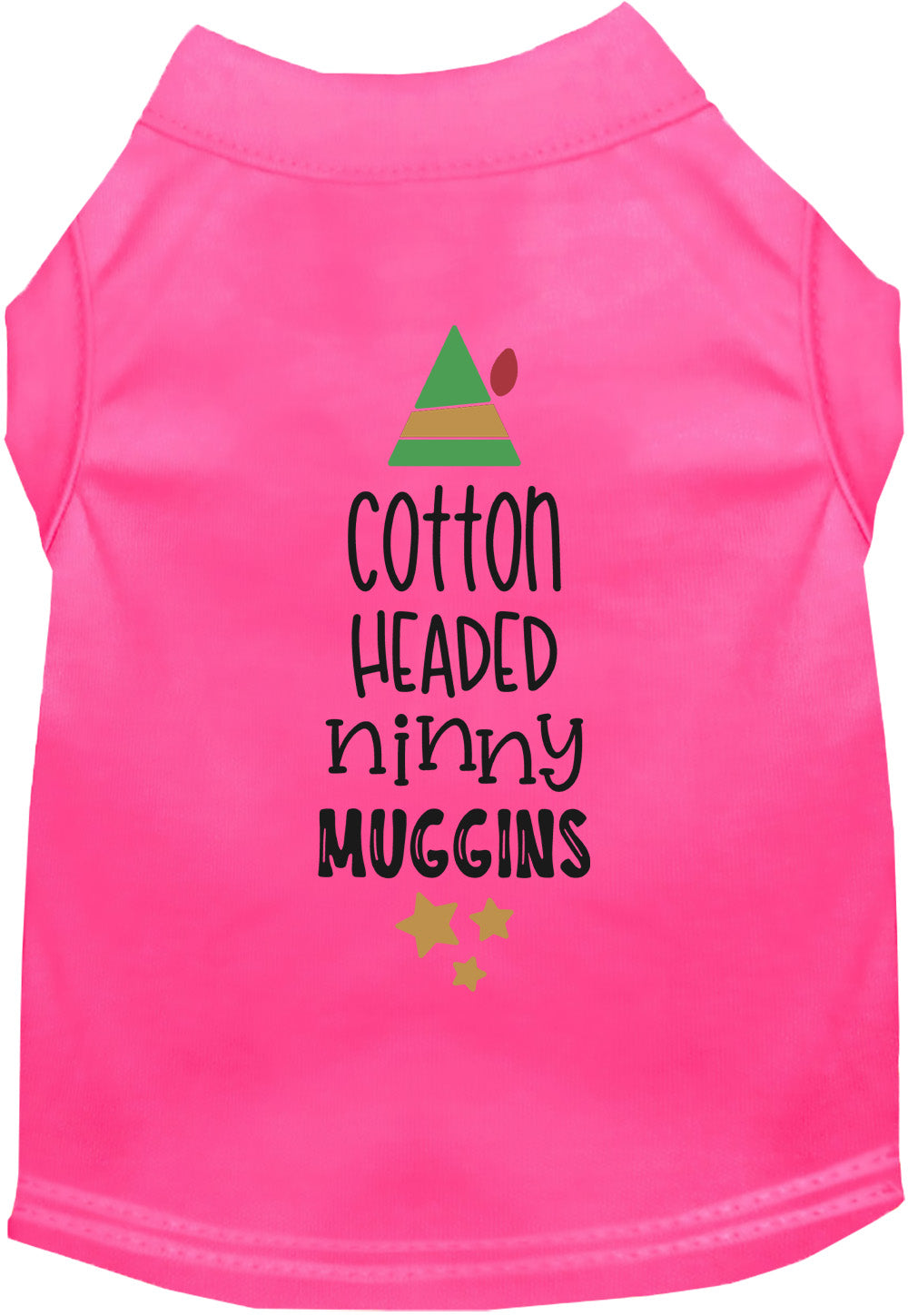 Pink Cotton Headed Ninny Muggins pet shirt