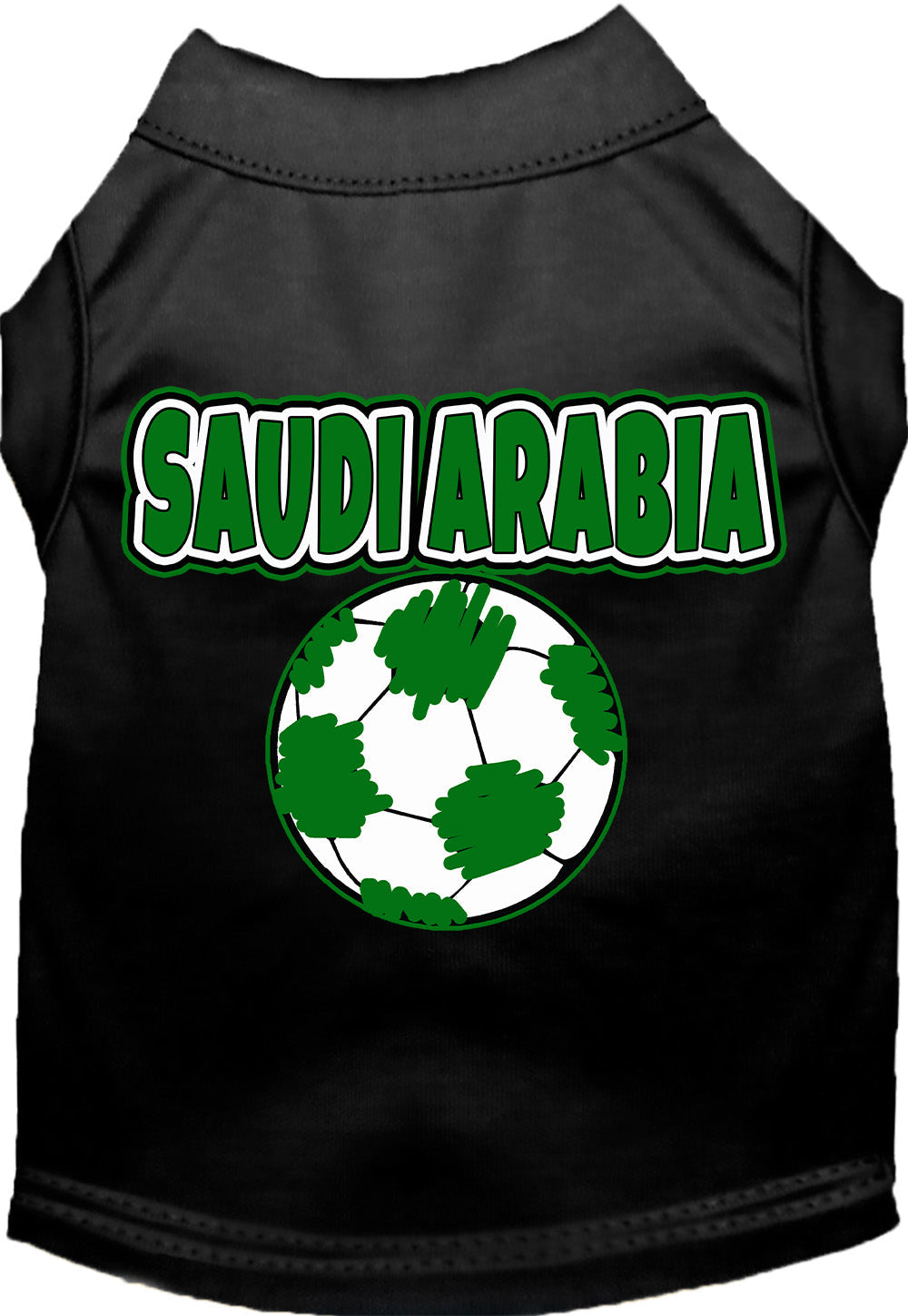 Saudi Arabia Soccer Pet Shirt