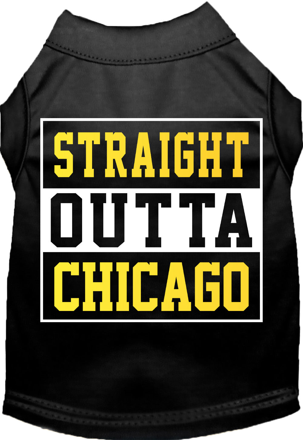Straight Outta Chicago Pet Shirt