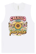 Created with Purpose Muscle Tank