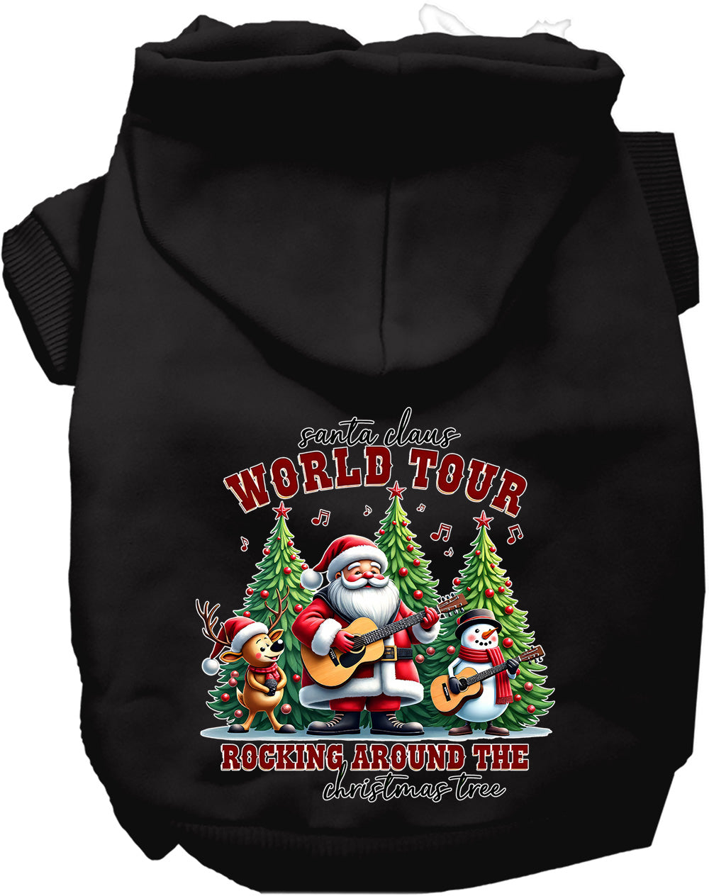 Santa Claus World Tour Pet Hoodie