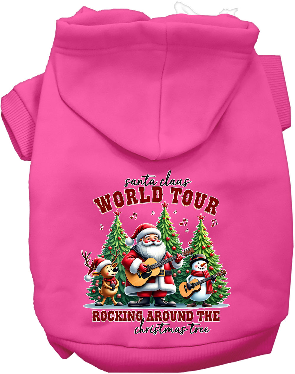 Santa Claus World Tour Pet Hoodie