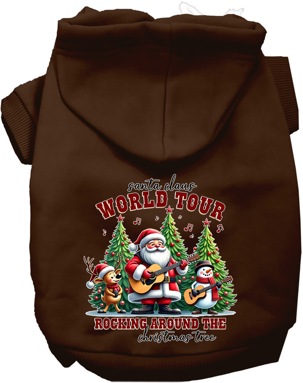 Santa Claus World Tour Pet Hoodie