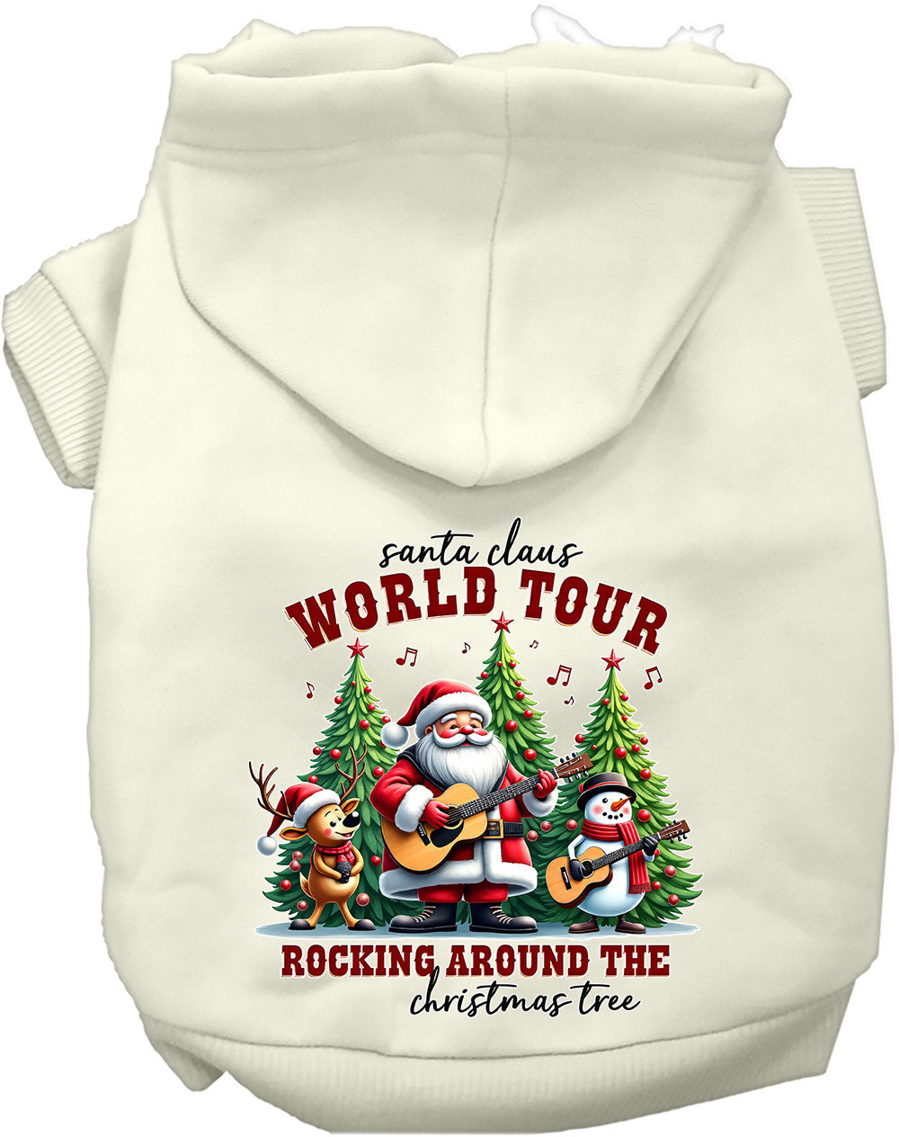 Santa Claus World Tour Pet Hoodie