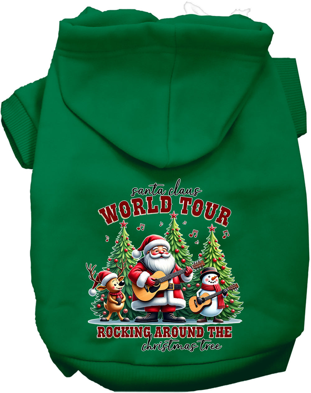 Santa Claus World Tour Pet Hoodie