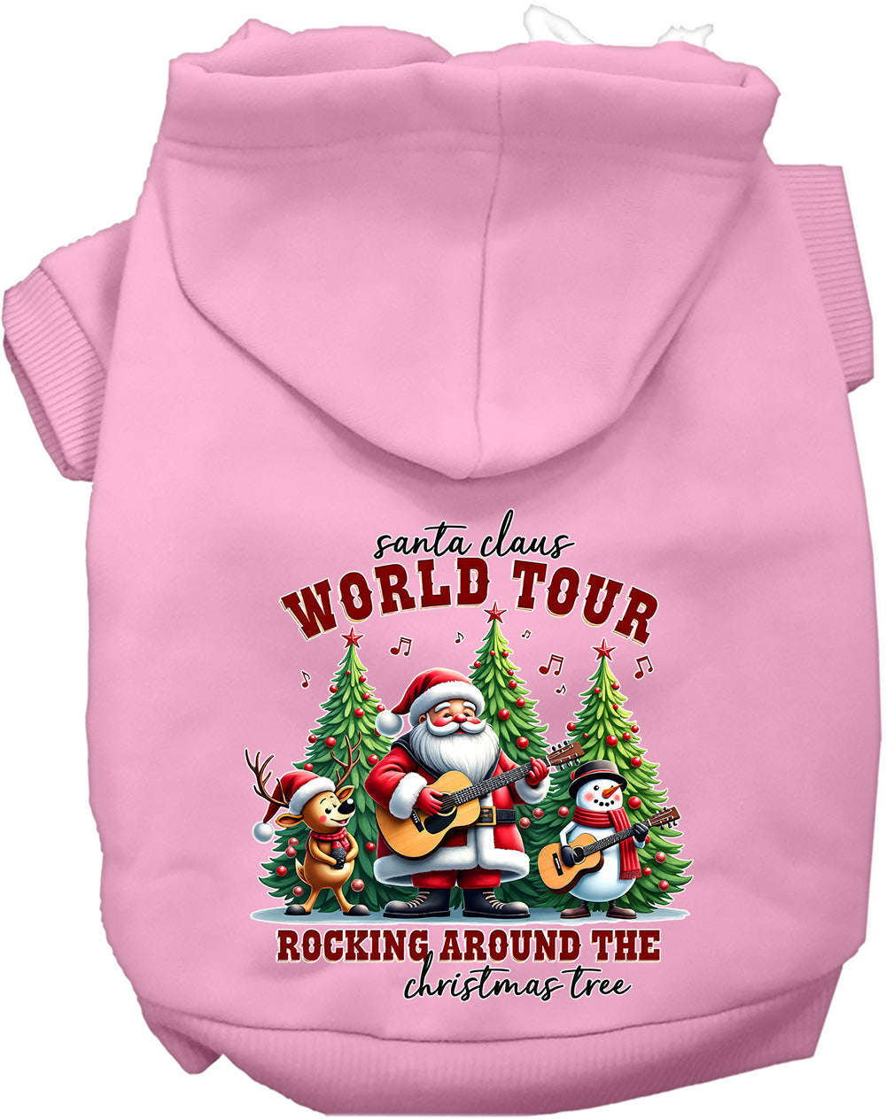 Santa Claus World Tour Pet Hoodie