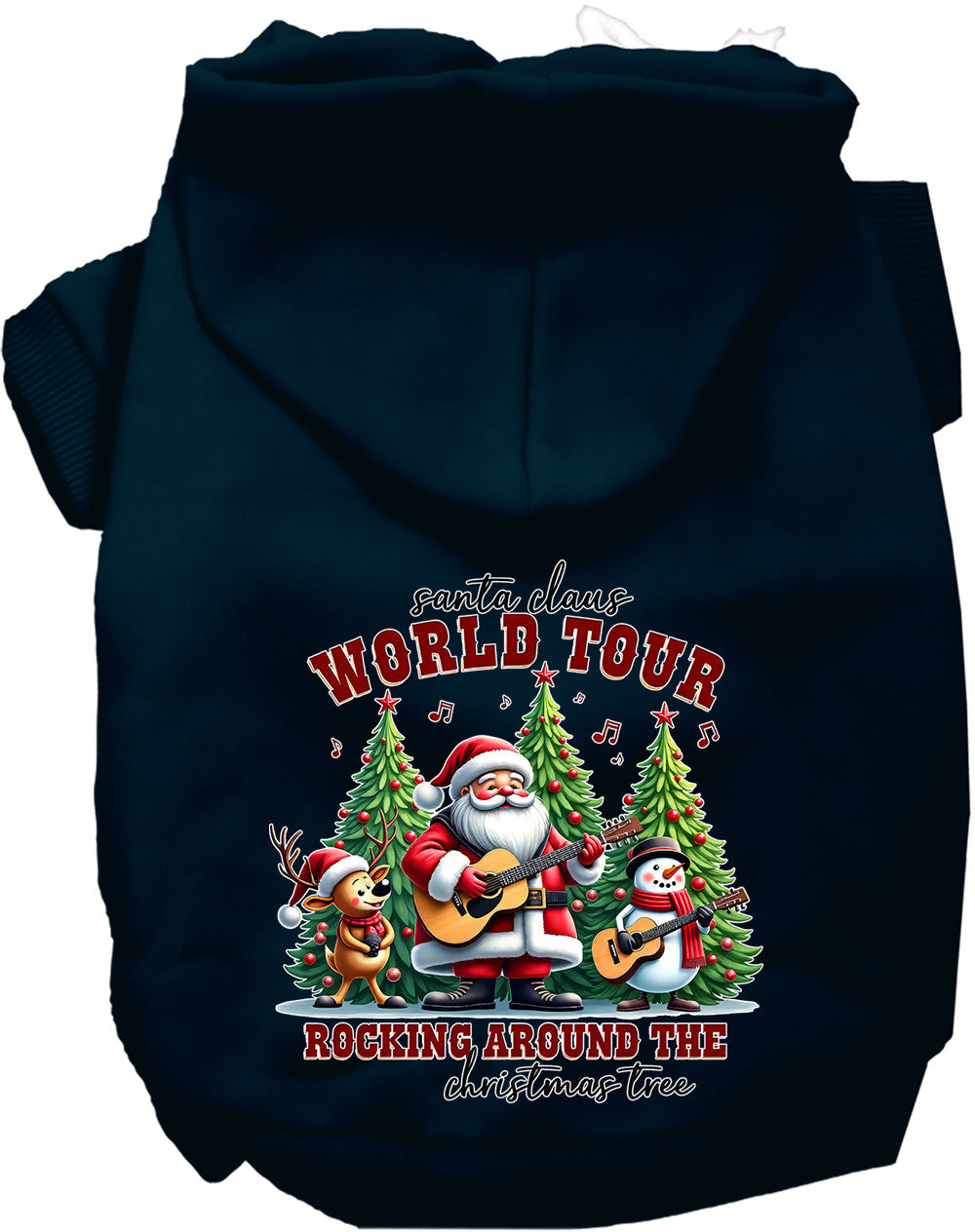 Santa Claus World Tour Pet Hoodie