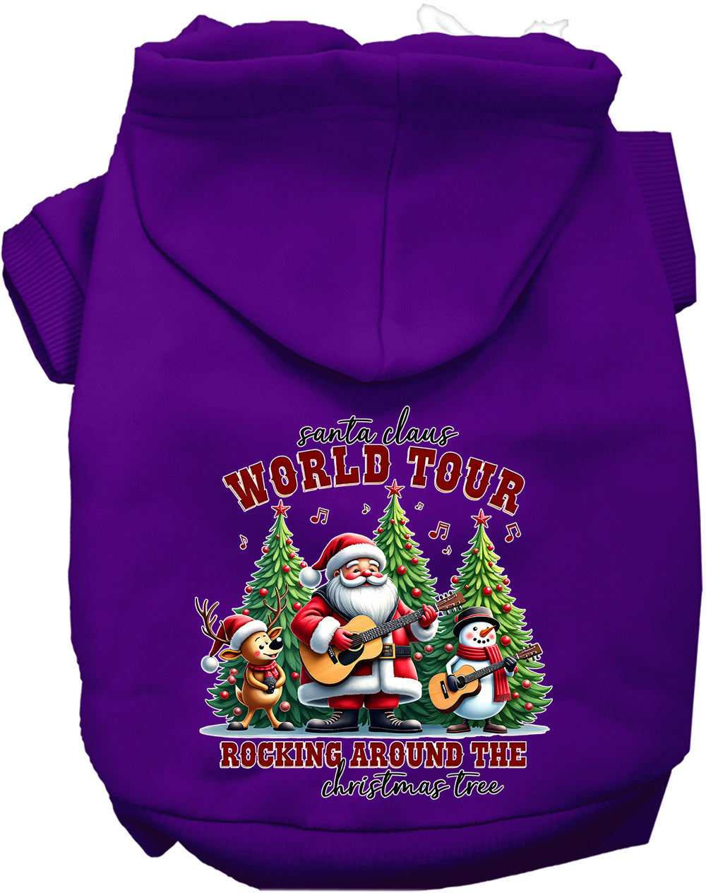 Santa Claus World Tour Pet Hoodie