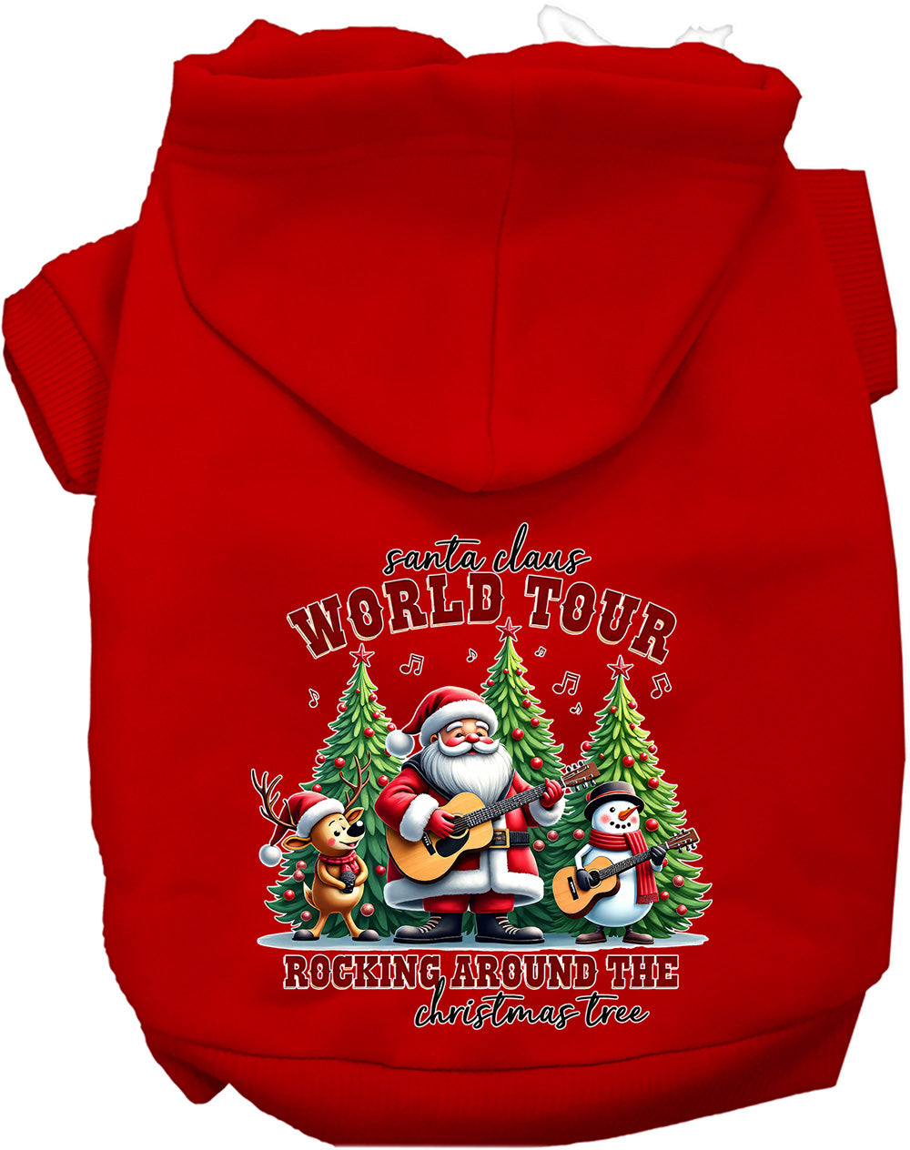 Santa Claus World Tour Pet Hoodie