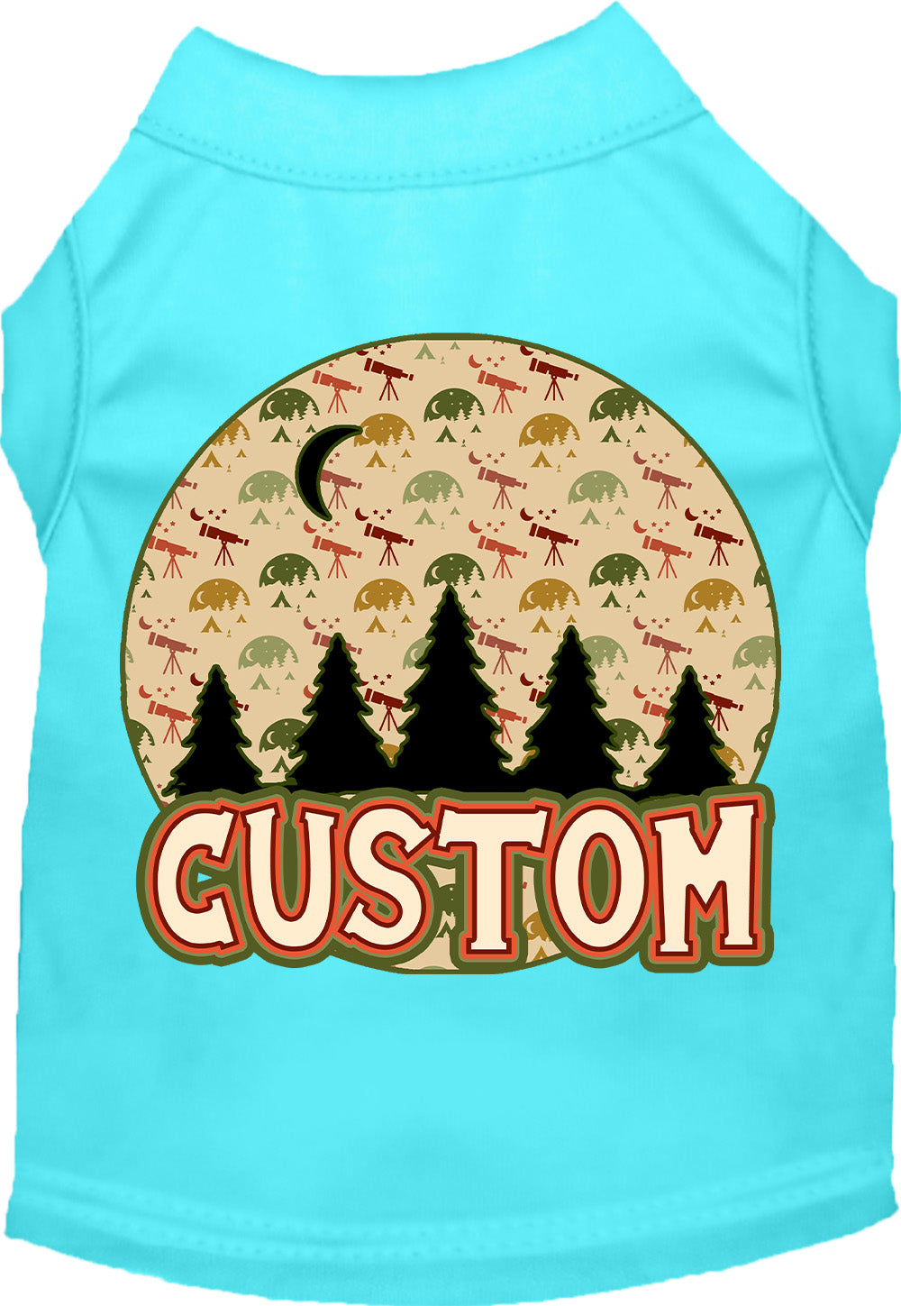 Custom Under the Stars Pet Shirt
