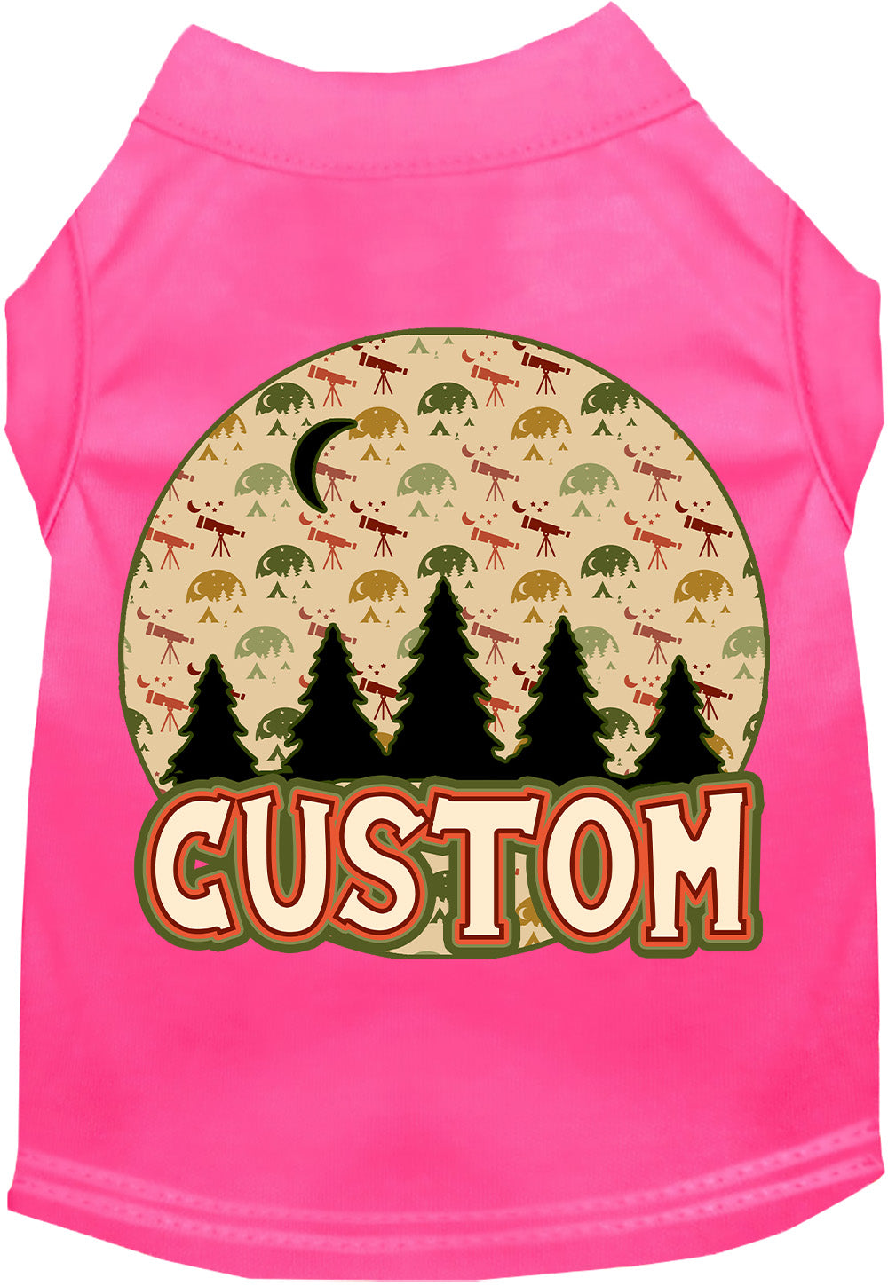 Custom Under the Stars Pet Shirt