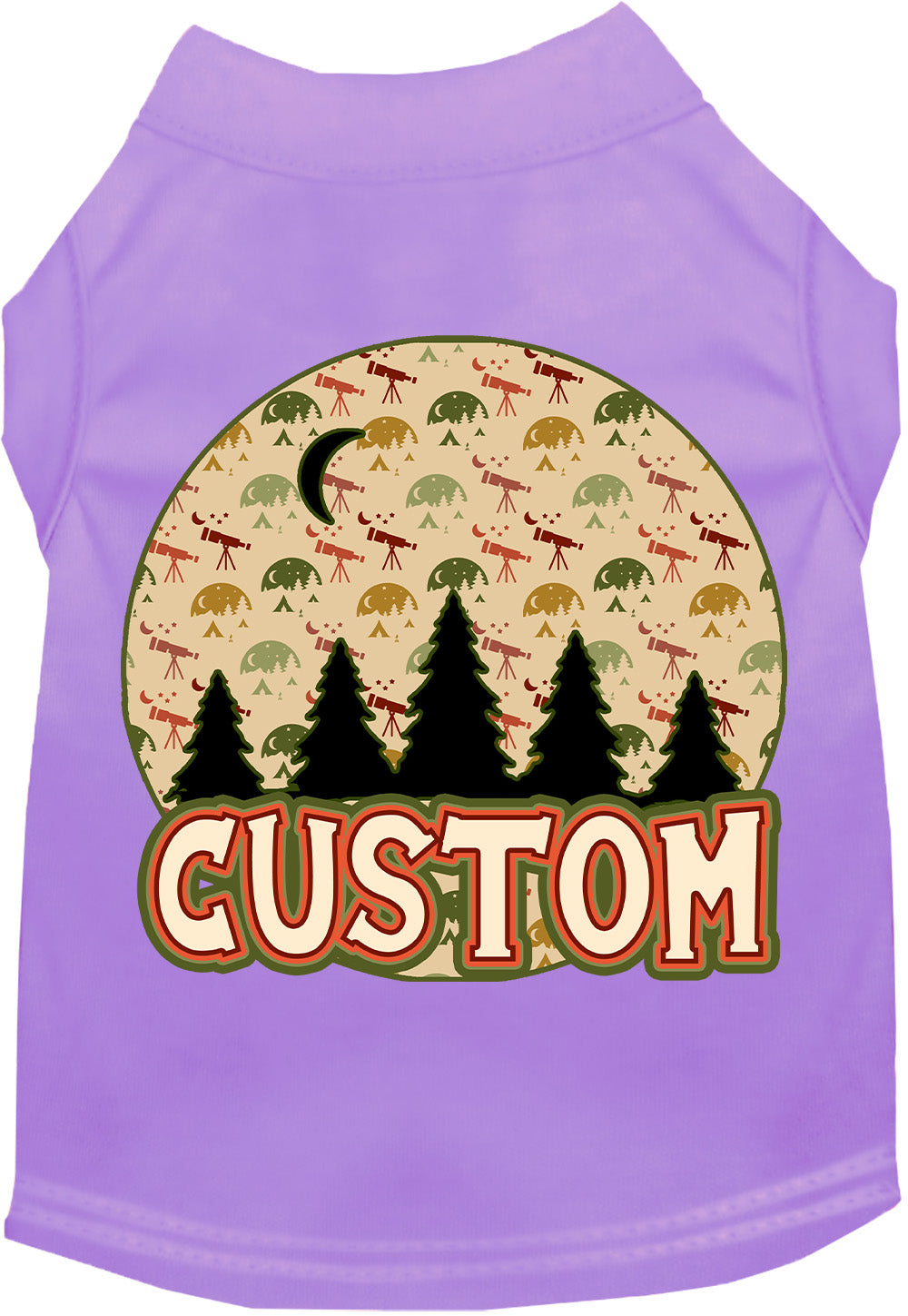 Custom Under the Stars Pet Shirt