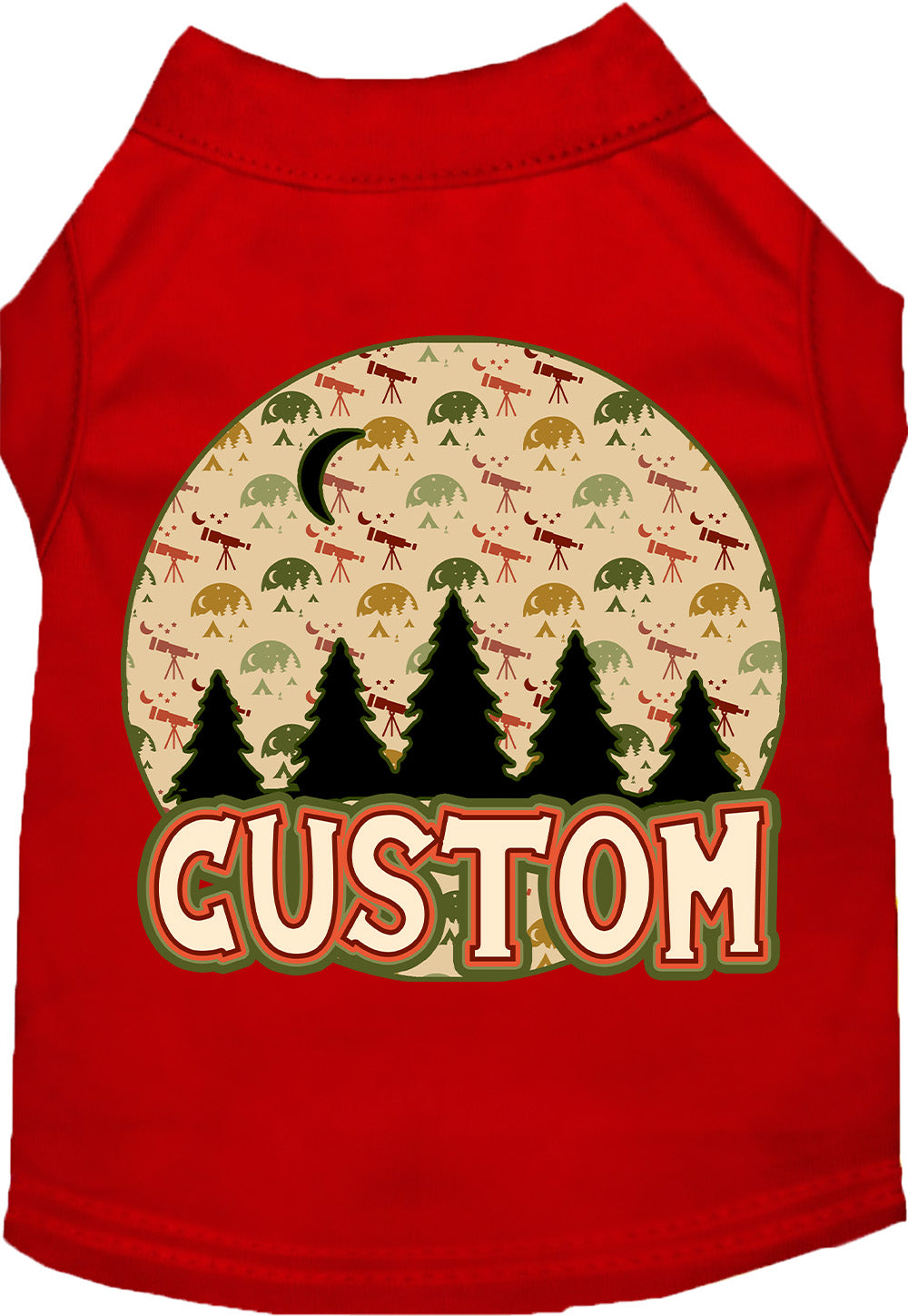 Custom Under the Stars Pet Shirt