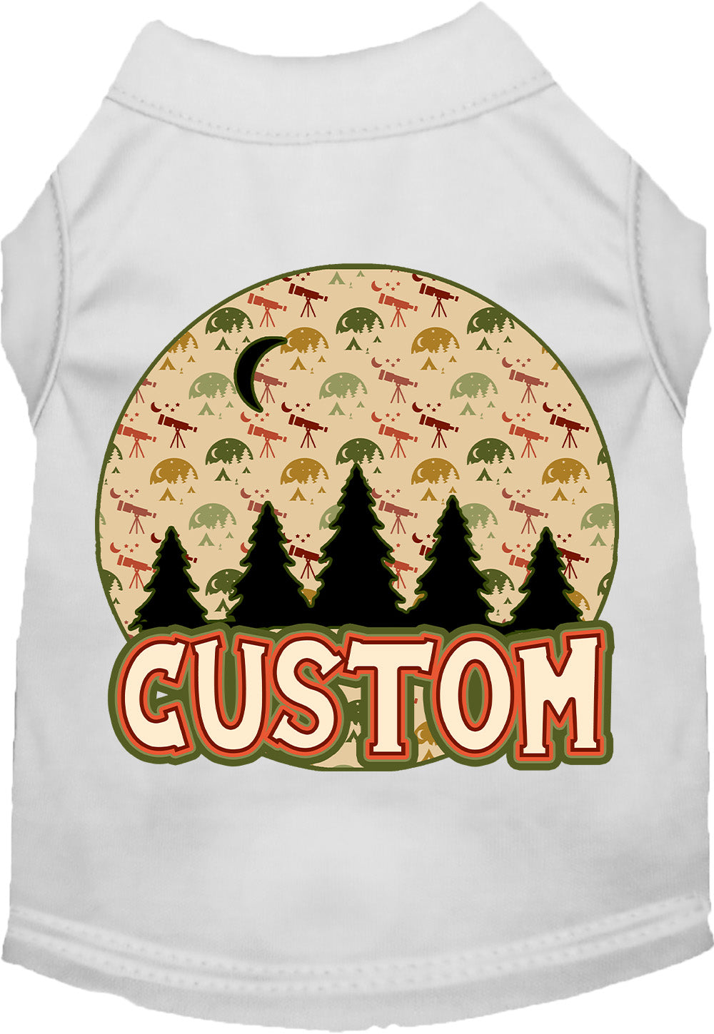 Custom Under the Stars Pet Shirt