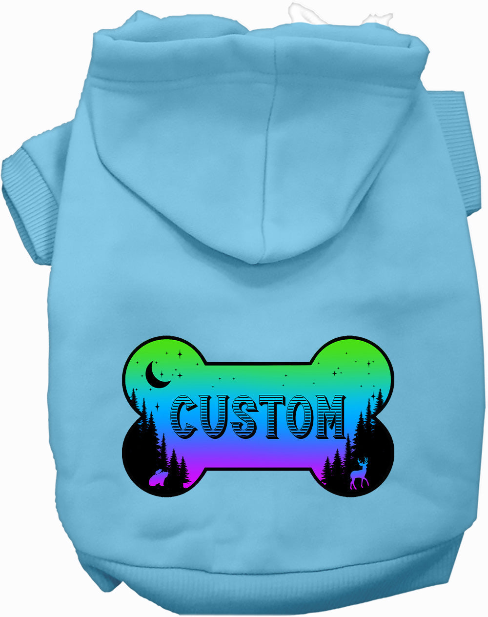 Custom Mountain Shades Pet Hoodie