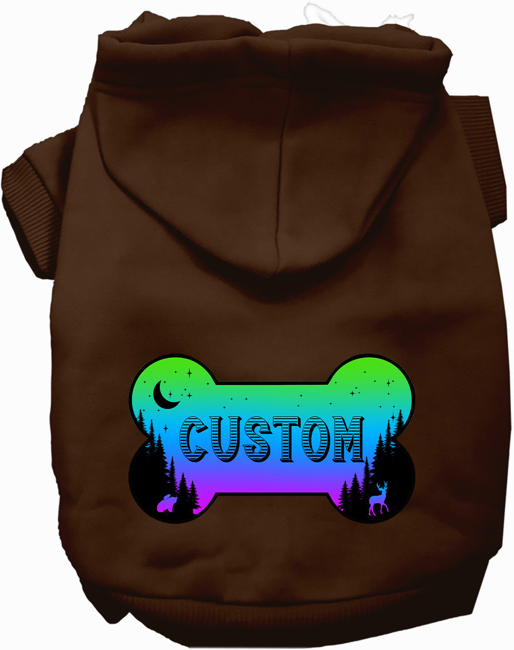 Custom Mountain Shades Pet Hoodie