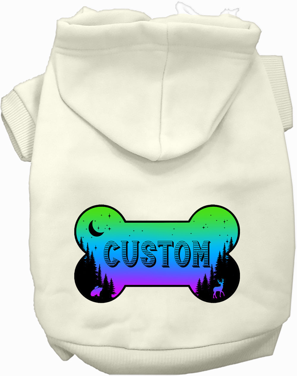 Custom Mountain Shades Pet Hoodie