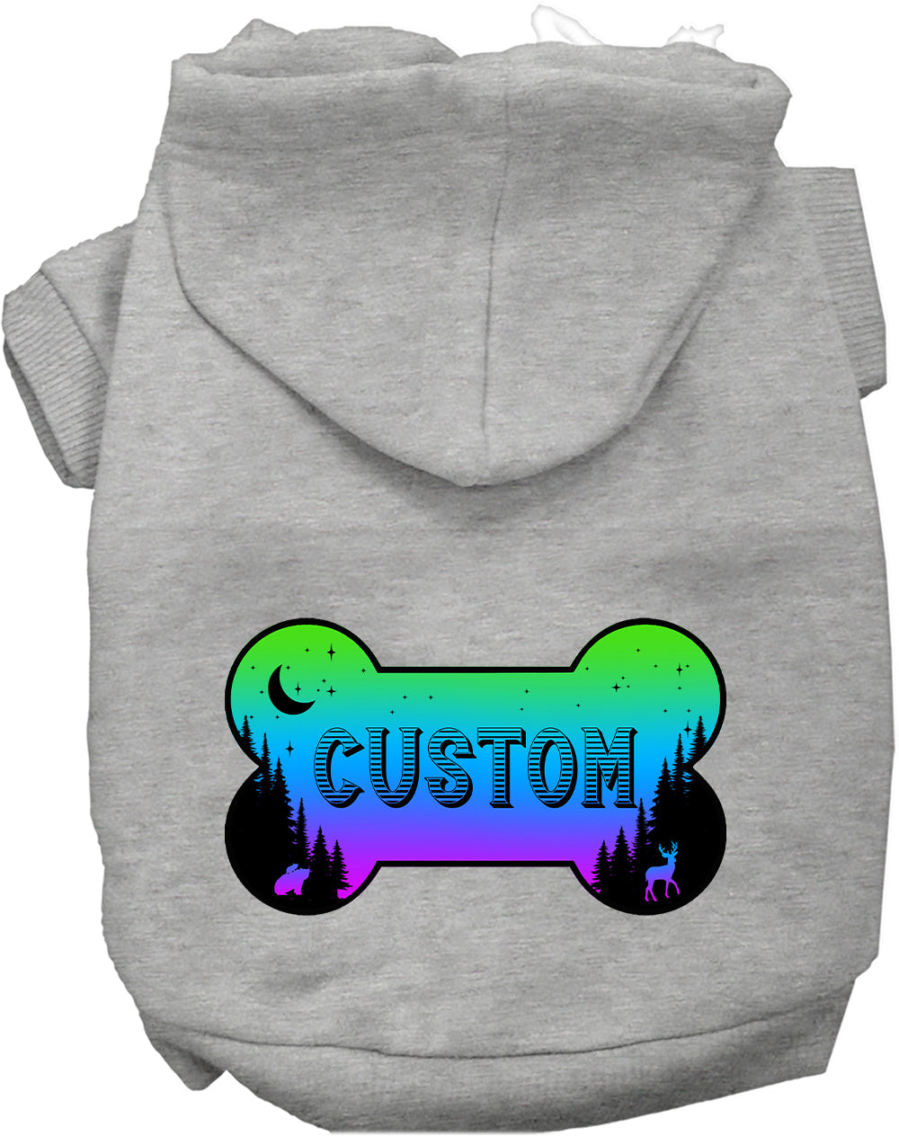 Custom Mountain Shades Pet Hoodie