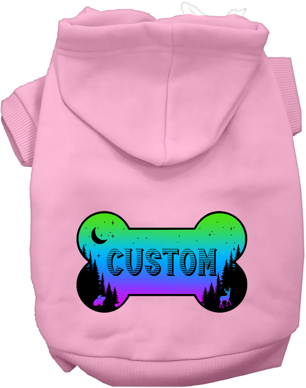 Custom Mountain Shades Pet Hoodie