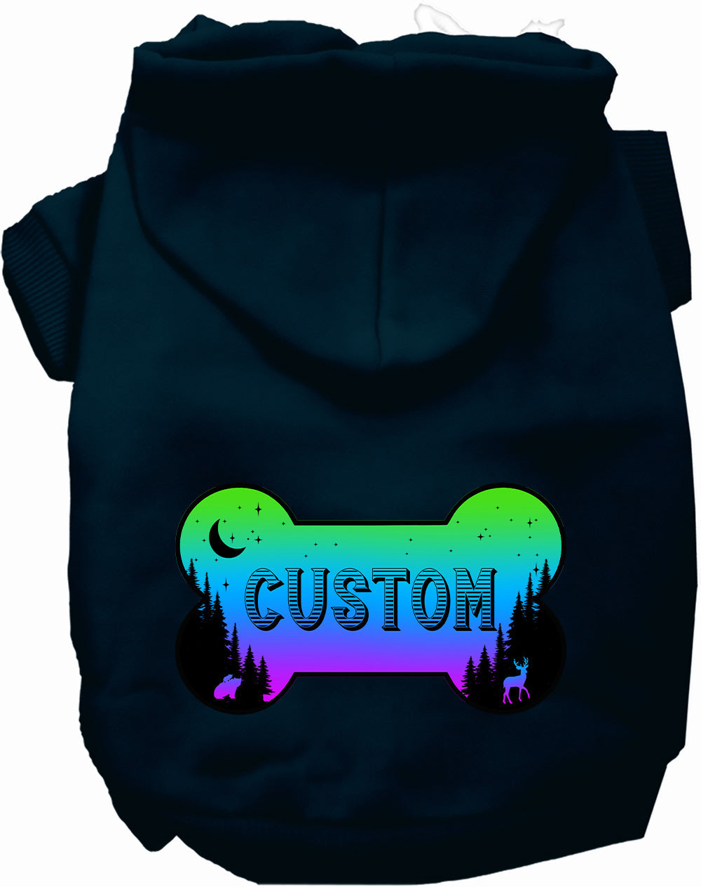 Custom Mountain Shades Pet Hoodie