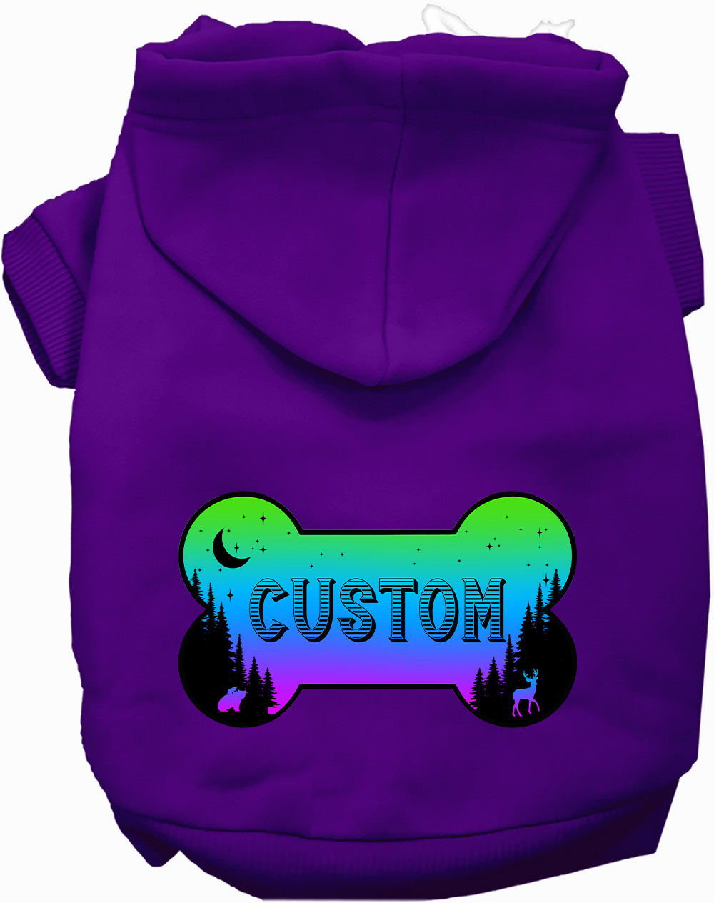 Custom Mountain Shades Pet Hoodie