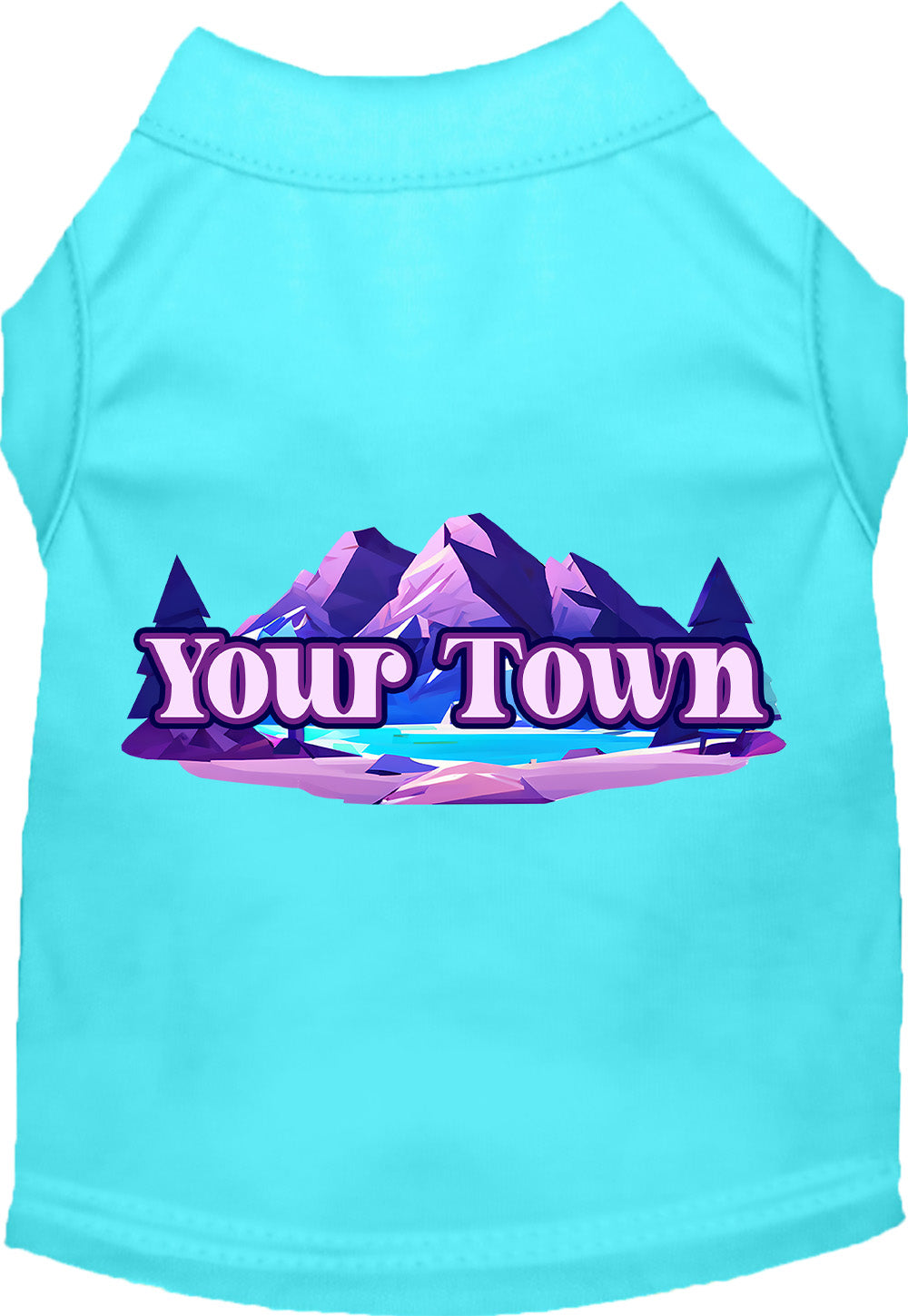Custom Alpine Pawscape Pet Shirt