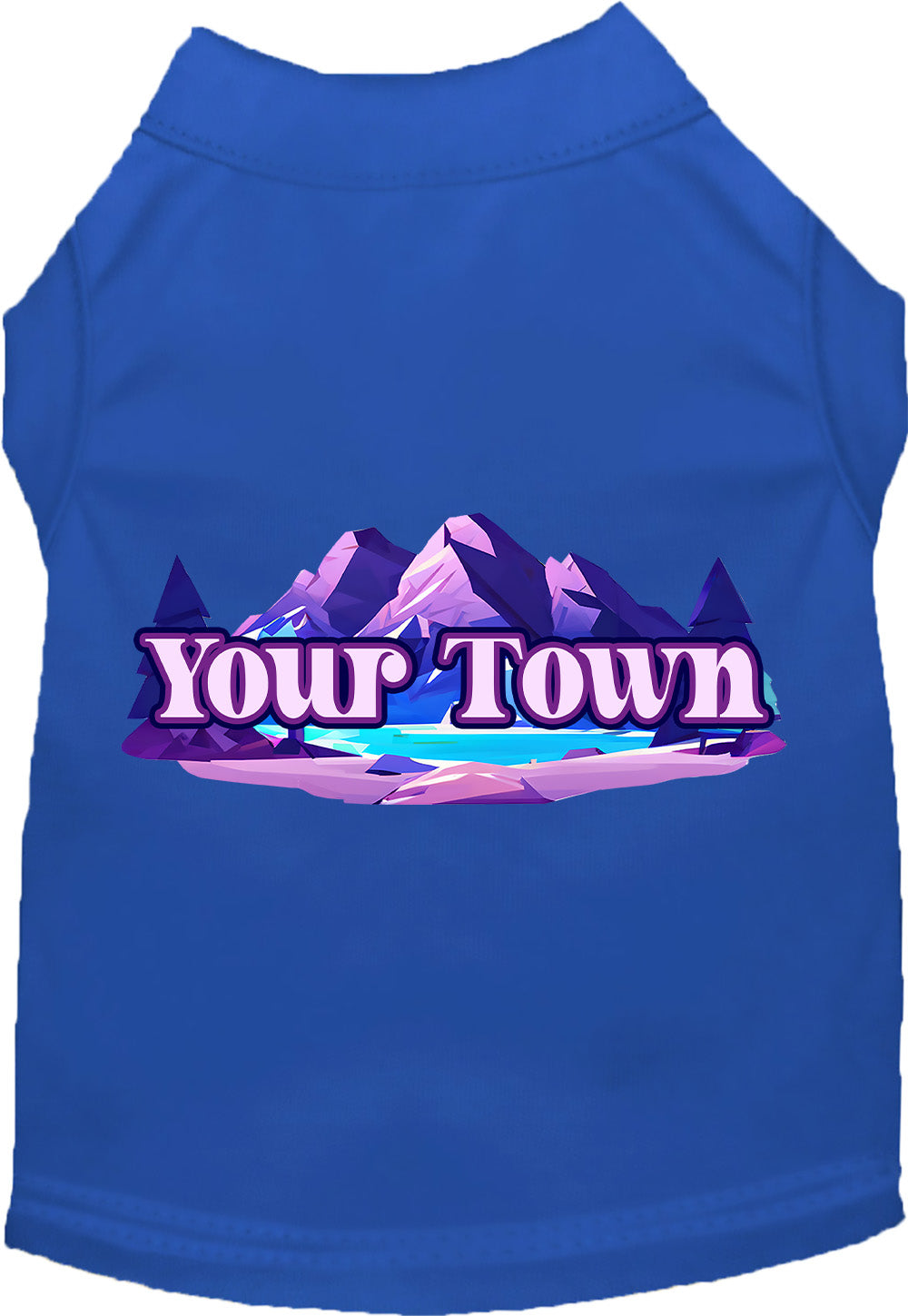 Custom Alpine Pawscape Pet Shirt