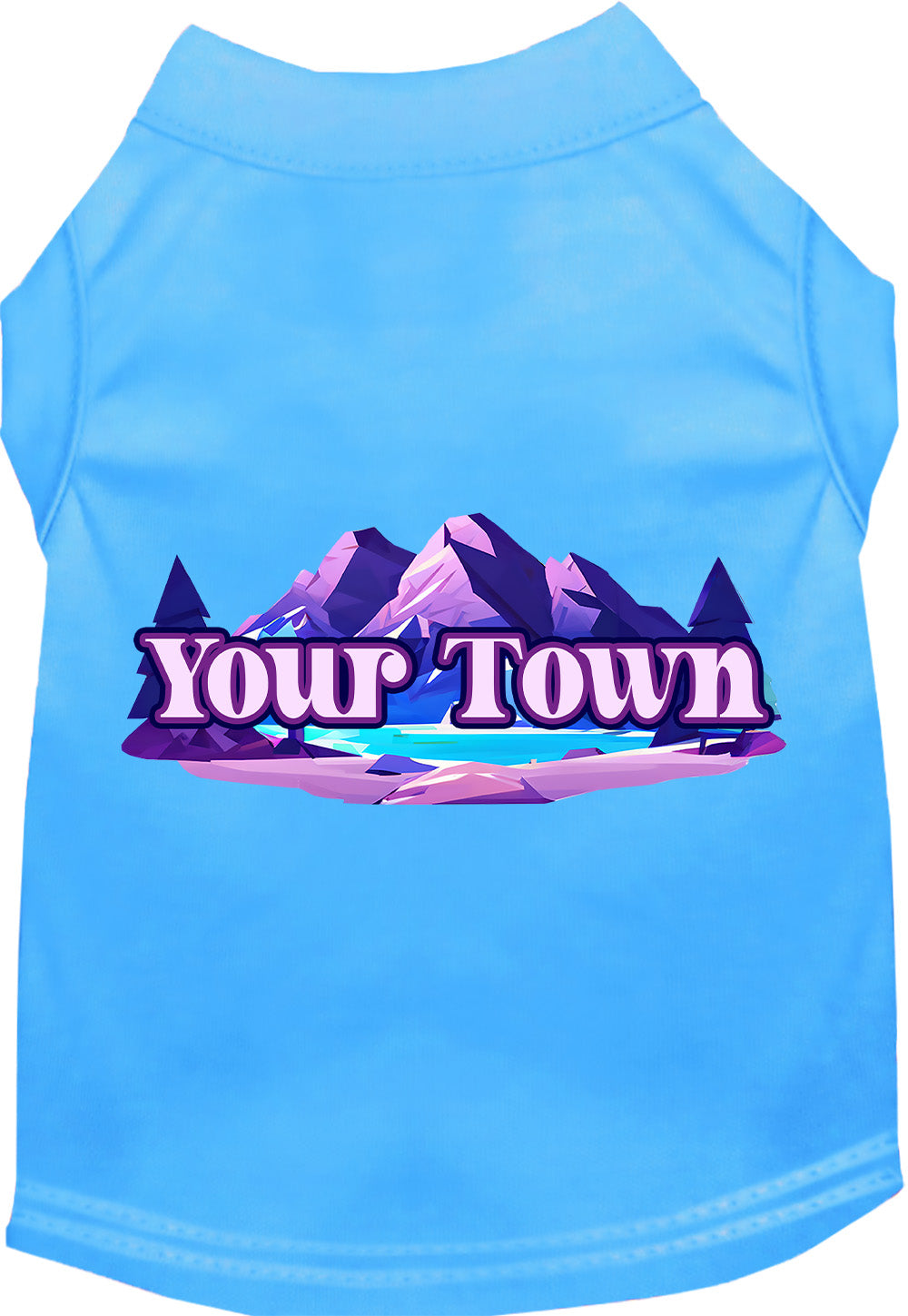 Custom Alpine Pawscape Pet Shirt