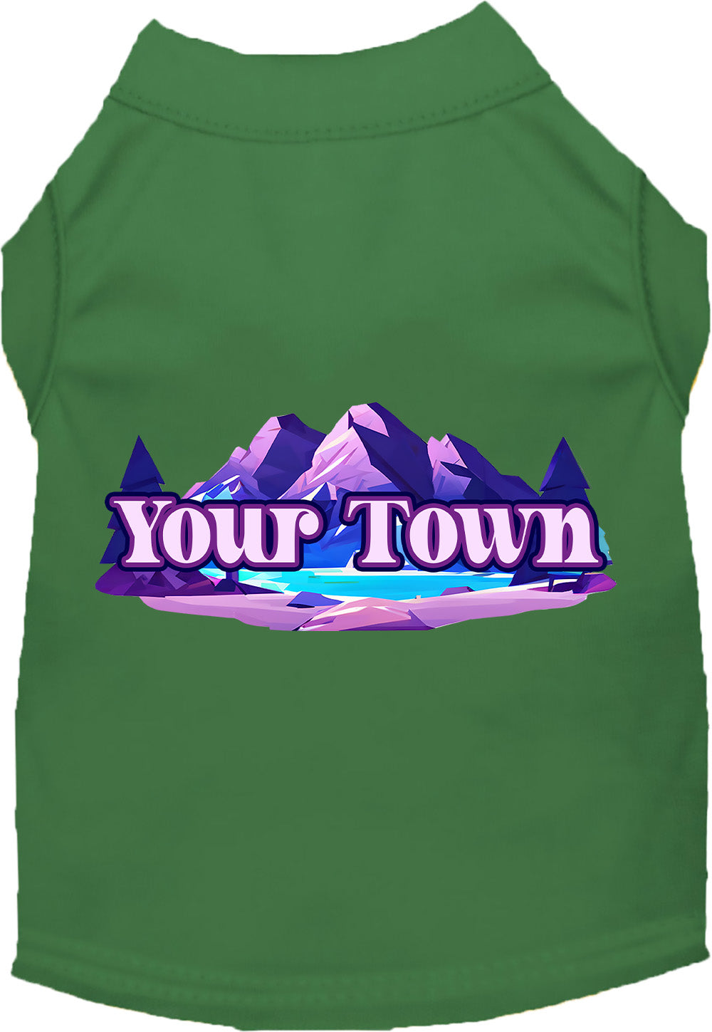 Custom Alpine Pawscape Pet Shirt