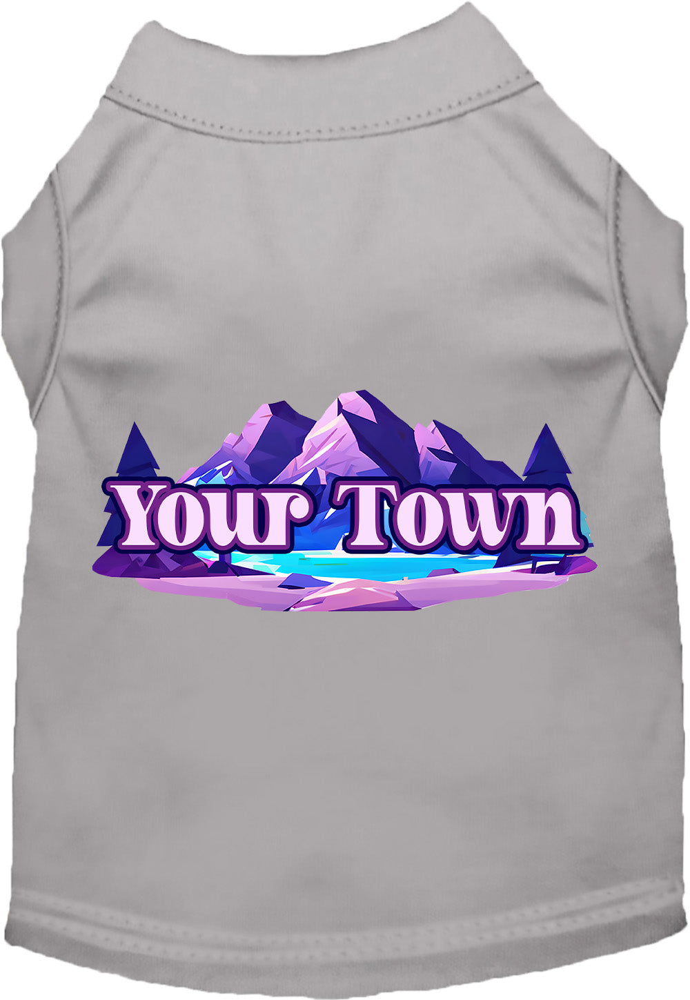 Custom Alpine Pawscape Pet Shirt