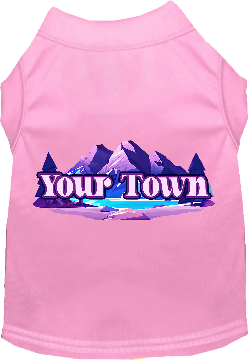 Custom Alpine Pawscape Pet Shirt