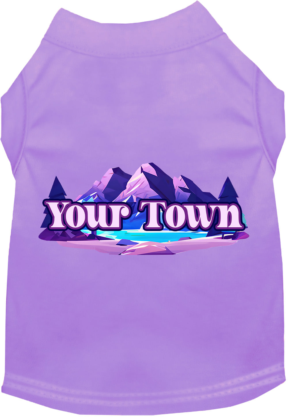 Custom Alpine Pawscape Pet Shirt