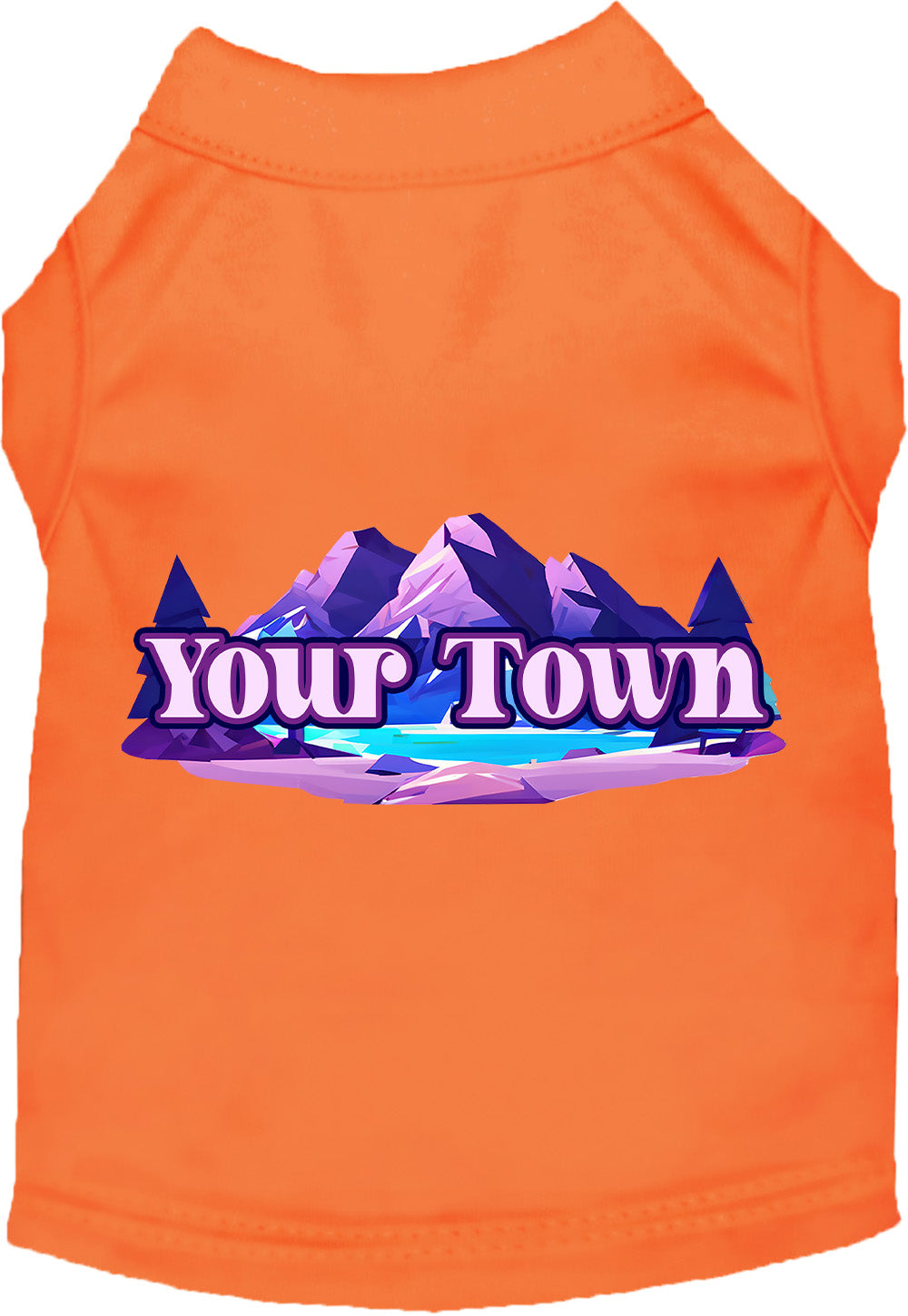 Custom Alpine Pawscape Pet Shirt