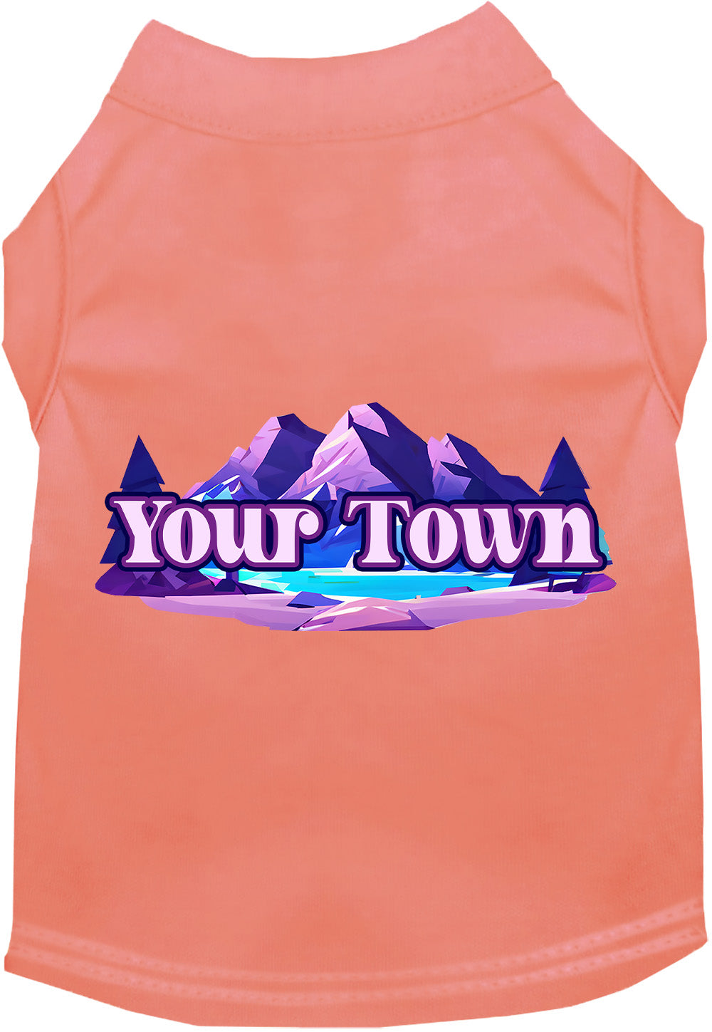 Custom Alpine Pawscape Pet Shirt