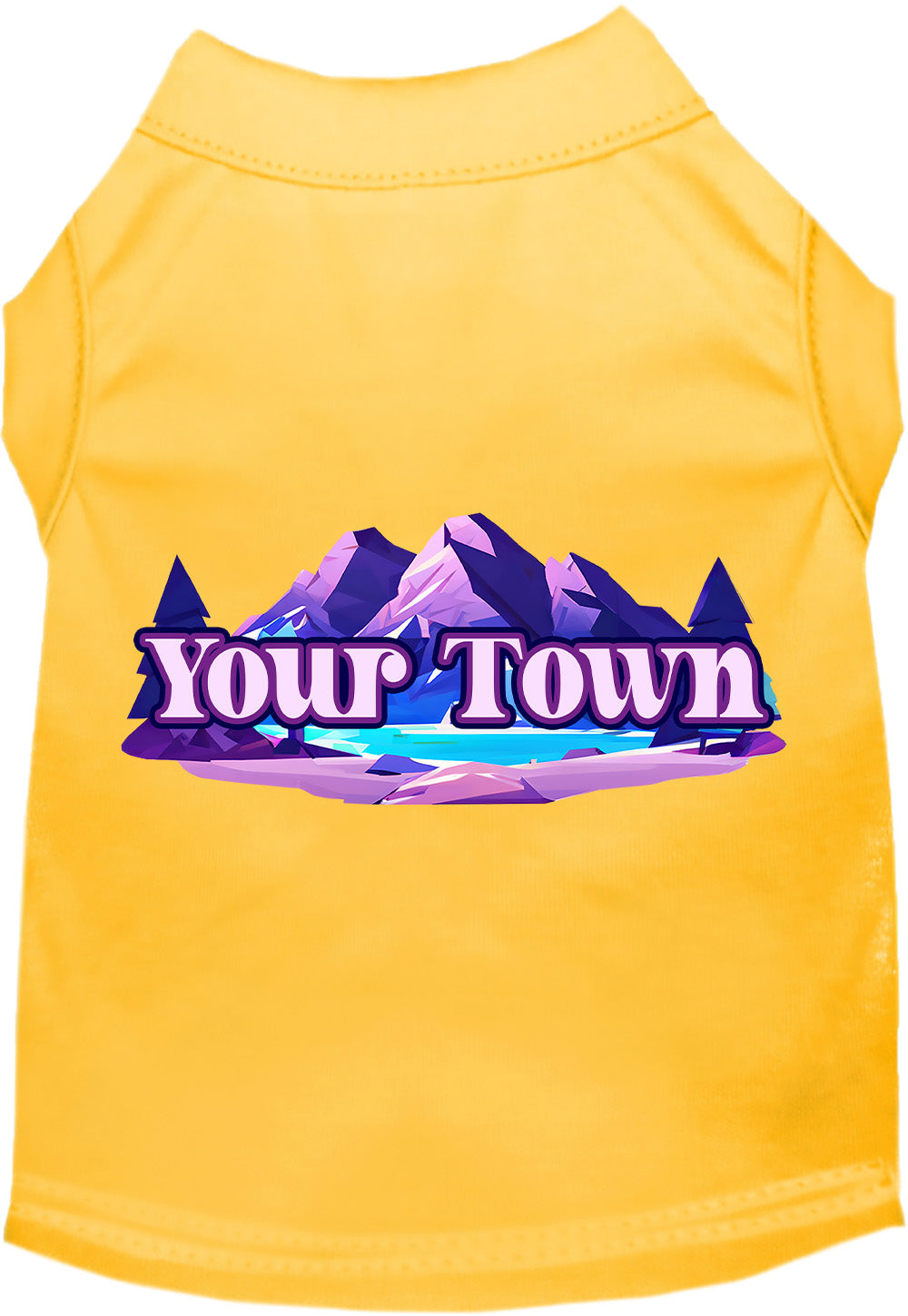 Custom Alpine Pawscape Pet Shirt