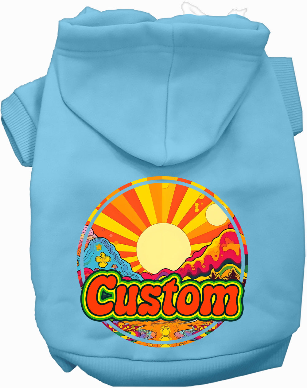 Custom Mellow Mountain Pet Hoodie