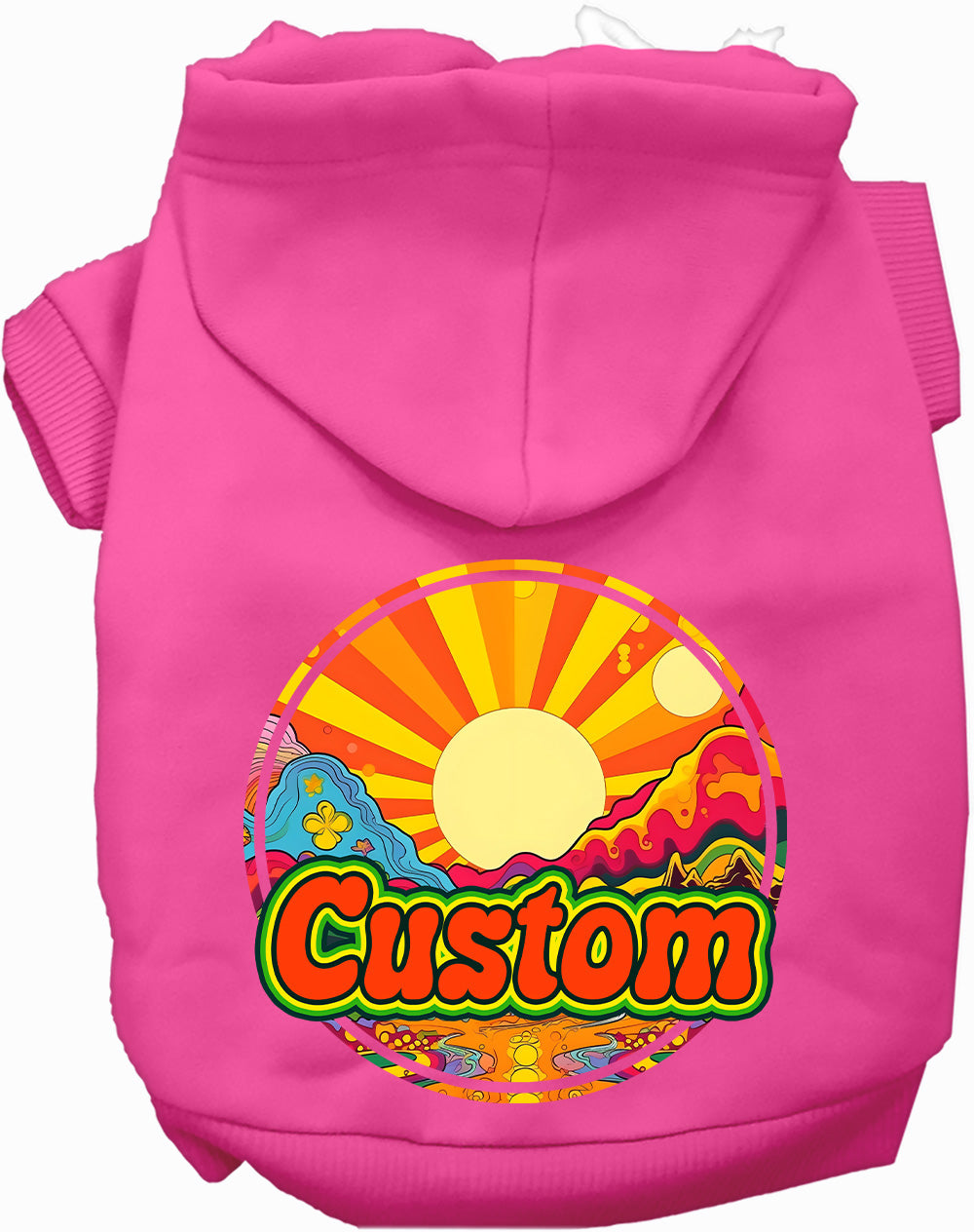 Custom Mellow Mountain Pet Hoodie