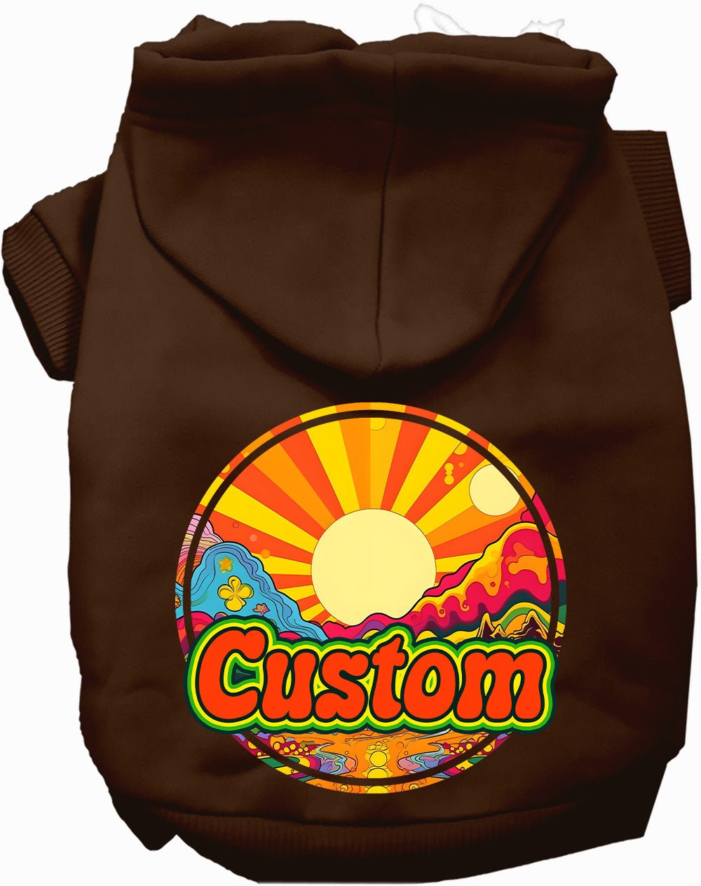 Custom Mellow Mountain Pet Hoodie