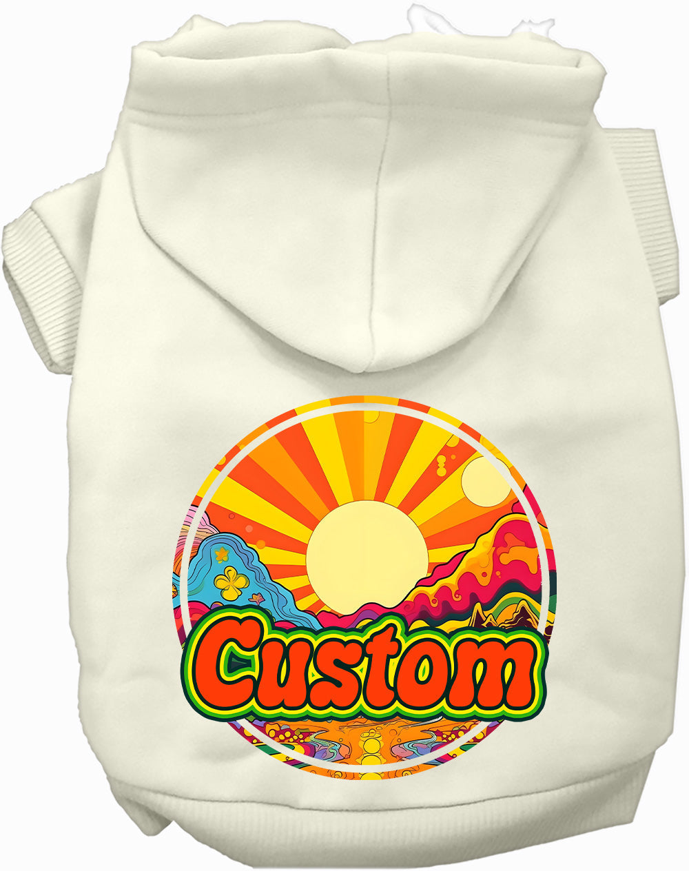 Custom Mellow Mountain Pet Hoodie